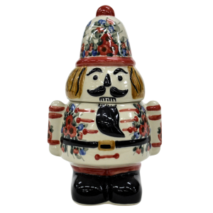 Nutcracker Soldier container with lid (A520 D28)          
