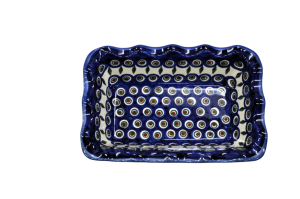 Bread loaf pan baker rectangular WAVE (A183 D43)                 
