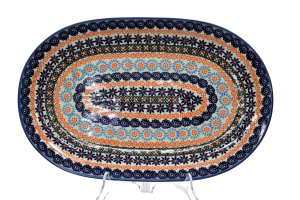 Platter oval large 38 (A153 D77)   
