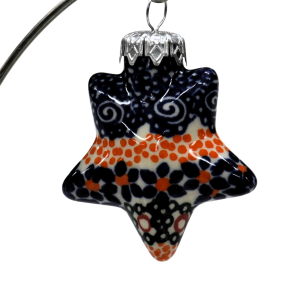 Christmas ornament STAR (A489 D77) 