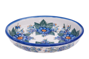 Deep oval platter (A187 D7)