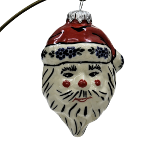 Ceramic Christmas ornament SANTA (A317 D16)         