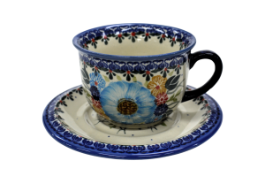 Cup and saucer (A44 D61)          