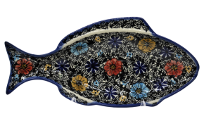 Fish baking dish small (A498 D66)