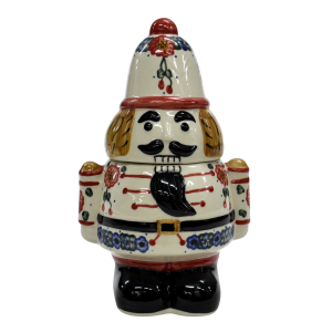 Nutcracker Soldier container with lid (A520 D10)