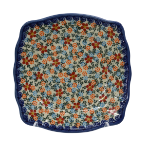  Square dessert plate (A131 D54) 