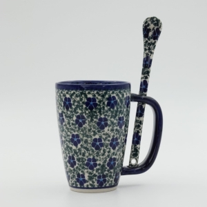 Cappuccino mug with a spoon (A20 D117)     