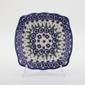  Square dessert plate (A131 D85)  