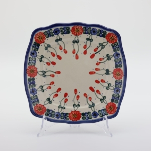  Square dessert plate (A131 D10)   