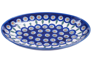 Egg shape small plattter (A408 D43)