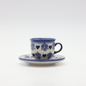 Espresso cup with saucer (A45 D89)   