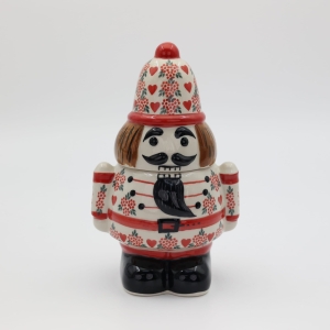 Nutcracker Soldier container with lid (A520 D88) 