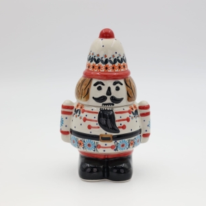 Nutcracker Soldier container with lid (A520 D91)          
