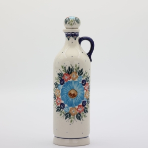 Butelka ceramiczna z korkiem duża 0,8l (A67 D61) 