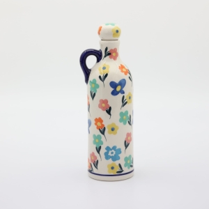 Ceramic bottle with cork small 0,6l (A64 D125)   