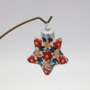 Christmas ornament STAR (A489 D130)  