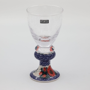 Wine glass with bubbles (A22 D15)         