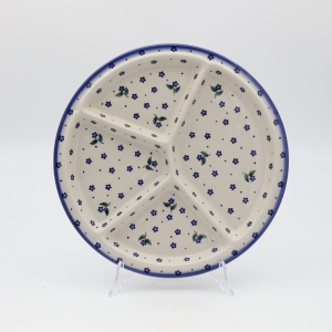 Dinner plate divided (A403 D122) 