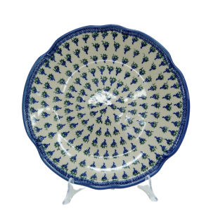 Talerz obiadowy płytki z reliefem 27,5 cm (A257 D14)