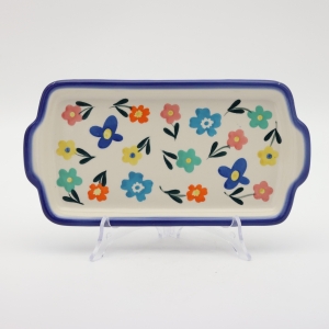 Tray with handles (A207 D125)     
