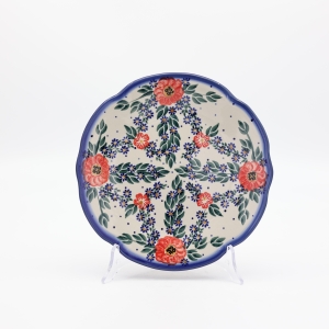 Talerz deserowy z reliefem 21,5 cm (A256 D56) 