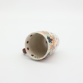 Mug BEL A38 D113 – hand-painted Bolesławiec pottery in a traditional pattern, practical and decorative for everyday use.