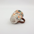 Mug BEL A38 D113 – hand-painted Bolesławiec pottery in a traditional pattern, practical and decorative for everyday use.