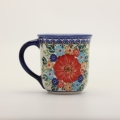 kubek dla babci, prezent dla babci, kubek babcia, kubek tulipan, upominek na dzień babci, kubek ceramiczny babcia, prezent dla babci urodziny, kubek bolesławiecki