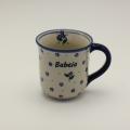 kubek dla babci, prezent dla babci, kubek babcia, kubek tulipan, upominek na dzień babci, kubek ceramiczny babcia, prezent dla babci urodziny, kubek bolesławiecki