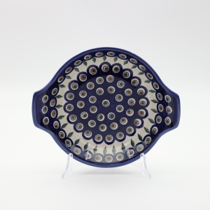Round ceramic baking dish (A753 D43)     