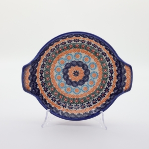 Round ceramic baking dish (A753 D77)    