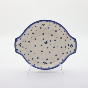 Round ceramic baking dish (A753 D122) 