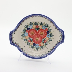 Round ceramic baking dish (A753 D60)   