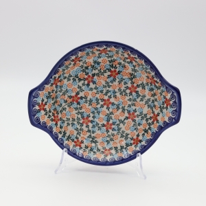 Round ceramic baking dish (A753 D54)