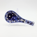 Hand-painted ceramic utensil spoon rest A473 from Bolesławiec.