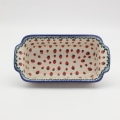 Ceramic bread baking dish with handles III – oven baker for homemade sourdough bread.