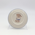 Small 16 cm dessert plate – Bolesławiec ceramic, hand-decorated with traditional patterns. Perfect for serving cakes, desserts, and snacks. Stylish and durable Polish pottery.