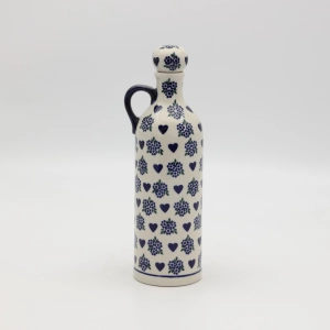 Butelka ceramiczna z korkiem duża 0,8l (A67 D88)   