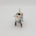 This ceramic cow-shaped creamer with a 100 ml capacity is an absolute classic of Bolesławiec craftsmanship, combined with a joyful design that will liven up any table and make your coffee ritual even more pleasant.