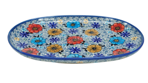 Platter oval large (A244 D99)