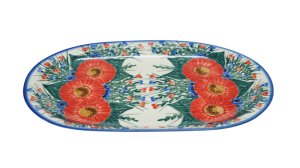 Platter oval large 38 (A153 D28)