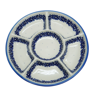 Round divided plate (A172 D51)