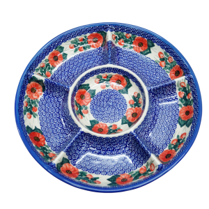 Round divided plate (A172 D15)
