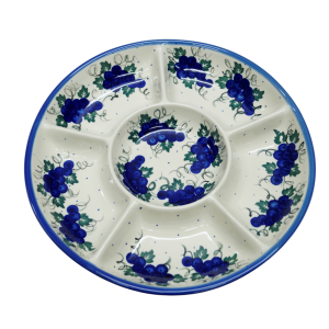 Round divided plate (A172 D9)