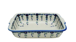 Ovenproof dish with handles (A121 D40)