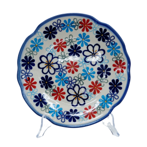 Talerz deserowy z reliefem 21,5 cm (A256 D44)  