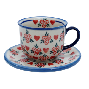 Filiżanka ze spodkiem ANDY (A274 D88)     