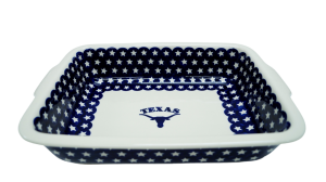 Ovenproof dish with handles (A121 D94)
