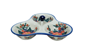 Triple serving tray (A365 D68)