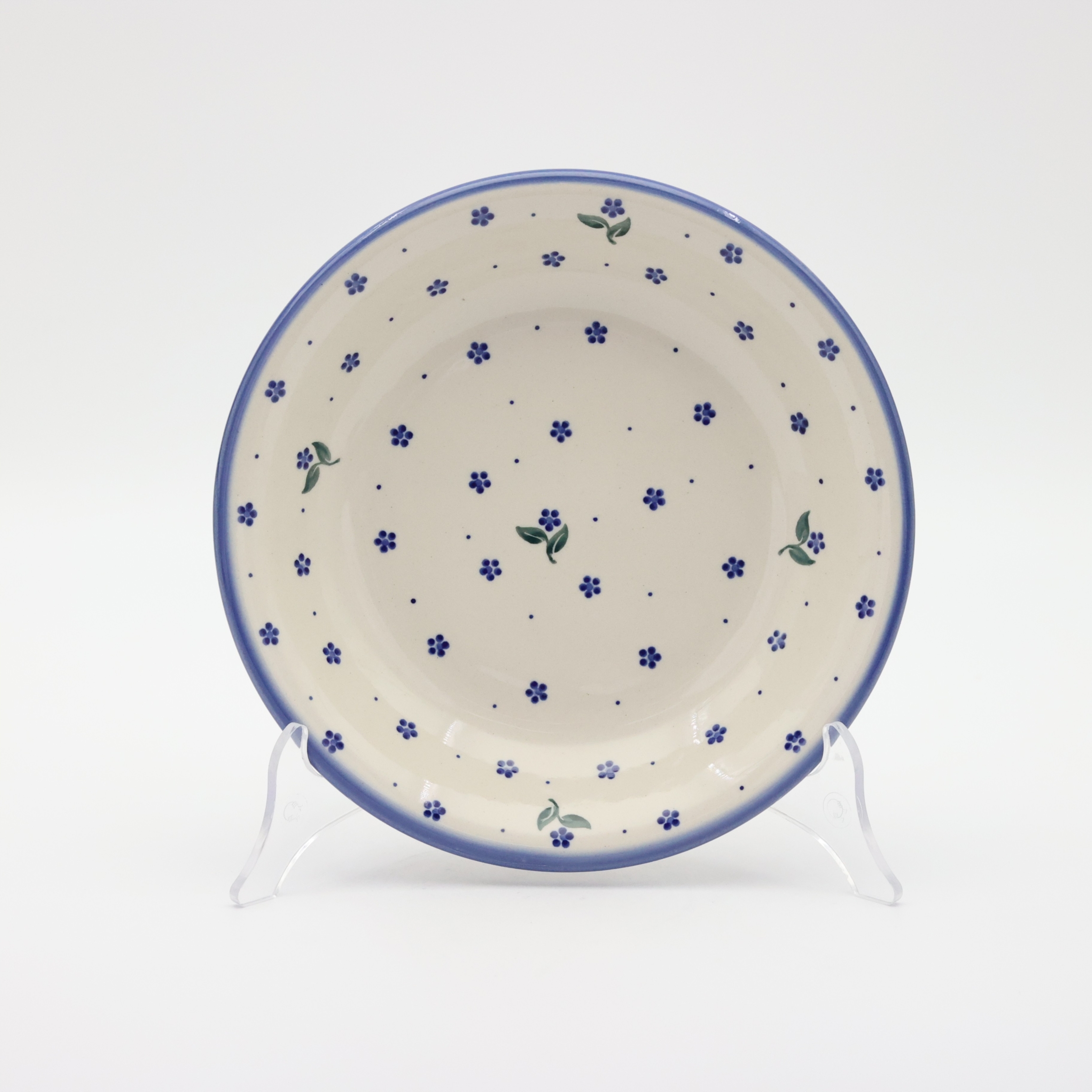 ANDY deep plate 22.5 cm – modern soup and pasta plate, minimalist tableware design.